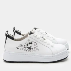 Adysen In Flowers Black/White Shoe