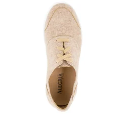 Alegria Men's Flexer Tan Denim Shoe
