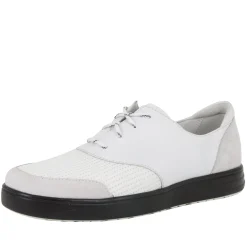 Alegria Men's Flexer White Shoe