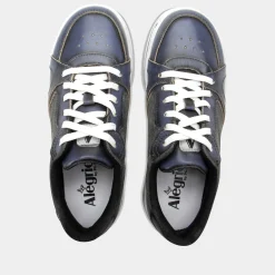 Alyster Blue Black Shoe