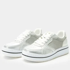 Alyster Shimmer Silver Shoe