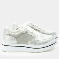 Alyster Shimmer Silver Shoe