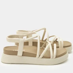 Audie Crème Brulee Sandal