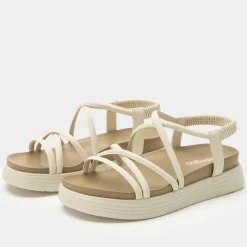 Audie Crème Brulee Sandal