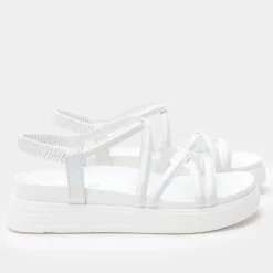Audie Phosphorescence White Sandal