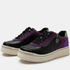 Averie Black Purple Shoe