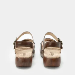 Bianca Walnut Sandal