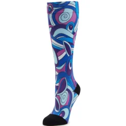 Compression Vintage Scarf Socks