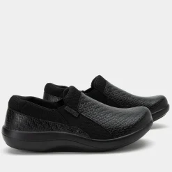 Duette Black Woven Shoe