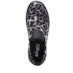 Eden White Leopard Shoe
