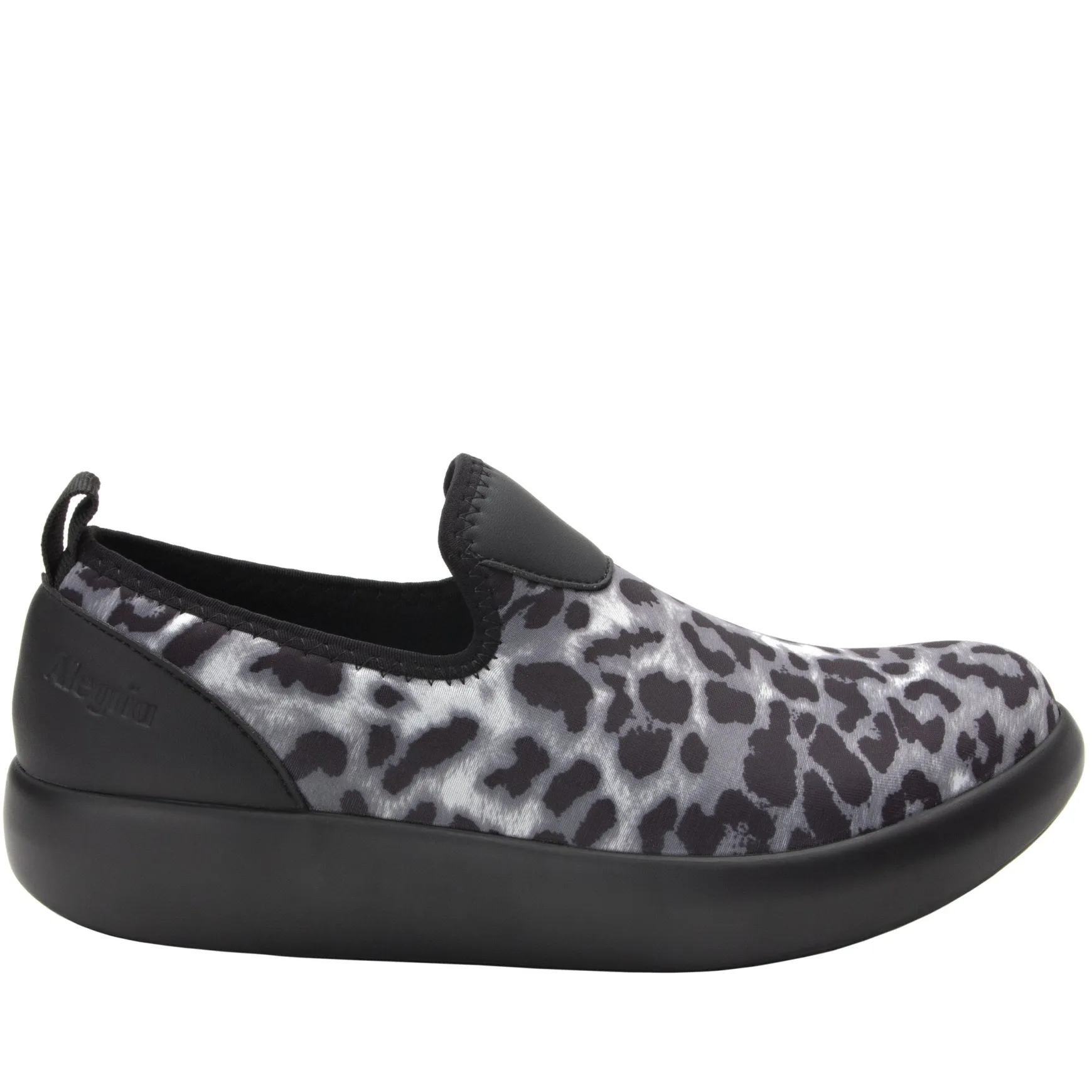 Eden White Leopard Shoe