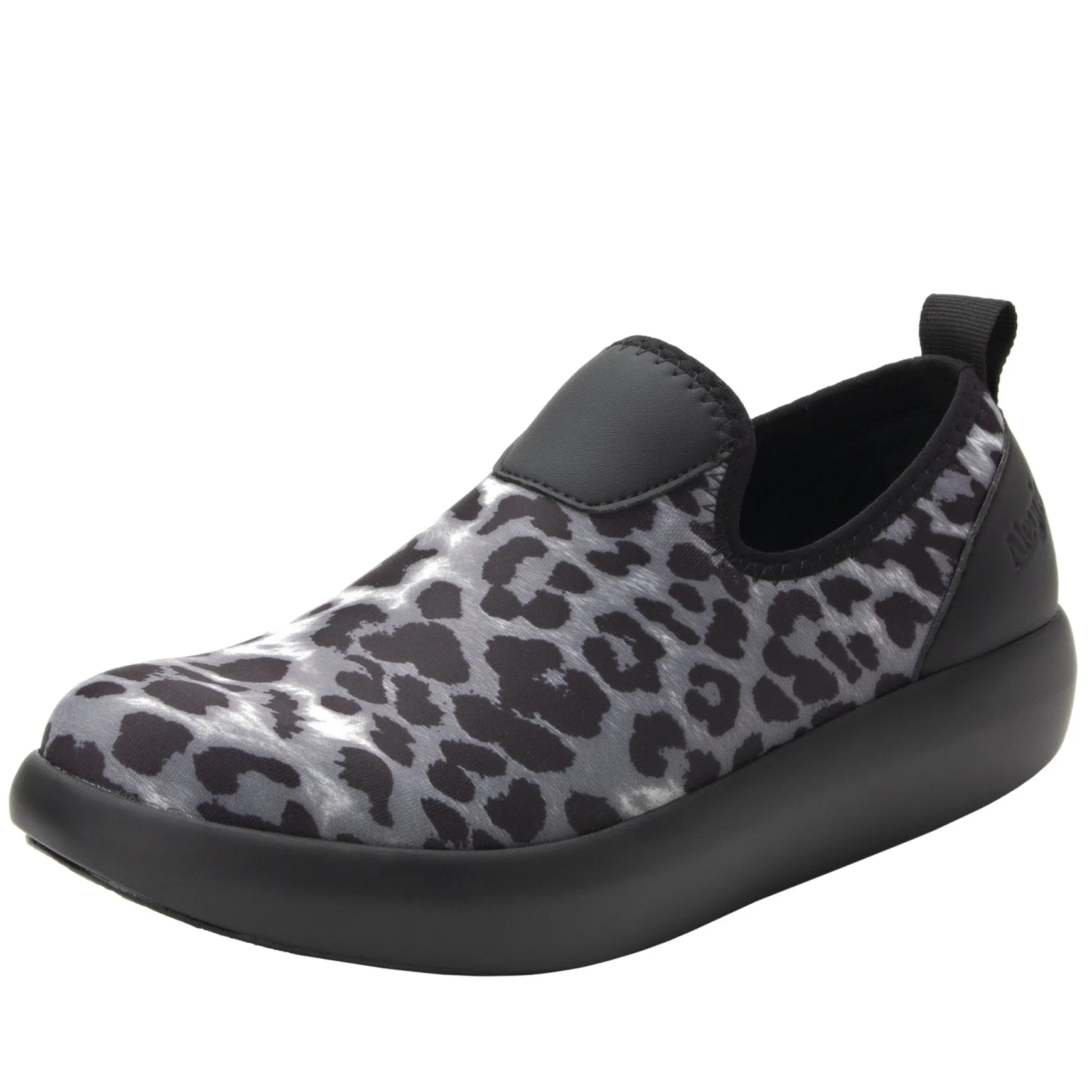 Eden White Leopard Shoe
