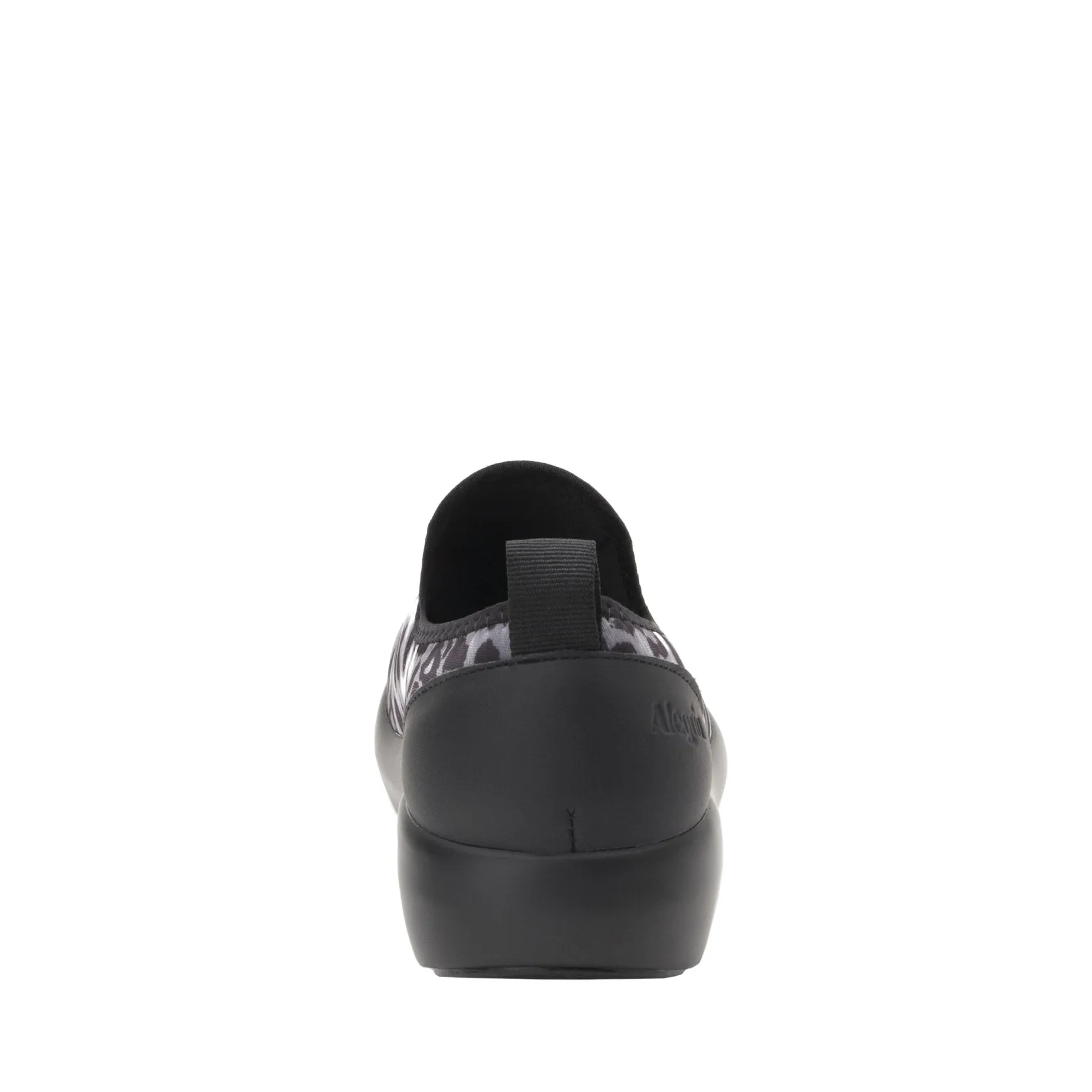 Eden White Leopard Shoe