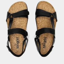 Henna Black Sandal