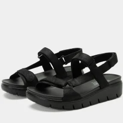 Henna They Call Me Mellow Black Sandal