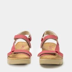 Henna Washed Ruby Sandal