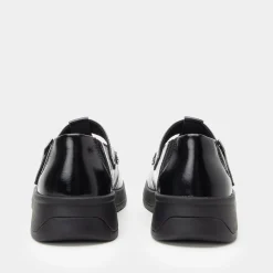 Jensie Glazed Black Shoe