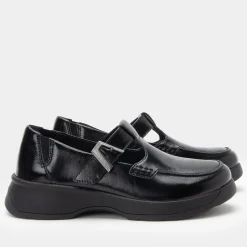 Jensie Glazed Black Shoe