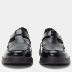 Jensie Glazed Black Shoe