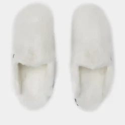 Leisurelee 2 White Slipper