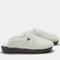 Leisurelee 2 White Slipper
