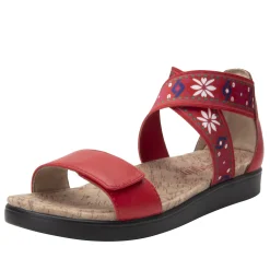 Lucia Red Sandal