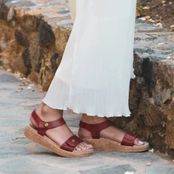 Marta Garnet Sandal