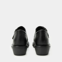 Mave Black Burnish Shoe