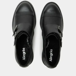 Mave Black Burnish Shoe