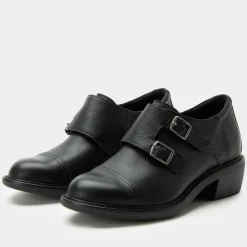 Mave Black Burnish Shoe