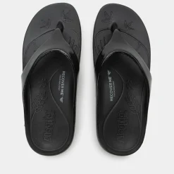 Ode Black Gloss Sandal