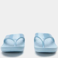 Ode Dusty Blue Gloss Sandal