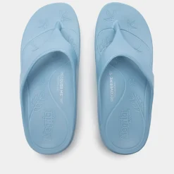 Ode Dusty Blue Gloss Sandal
