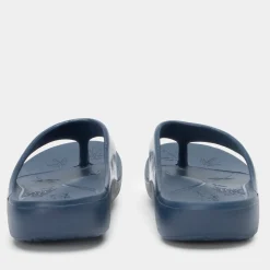 Ode Navy Gloss Sandal