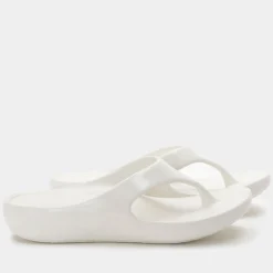 Ode White Gloss Sandal