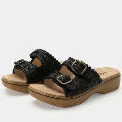 Oona Black Sandal