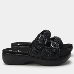Oona Fancy Black Sandal