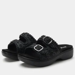 Oona Fancy Black Sandal