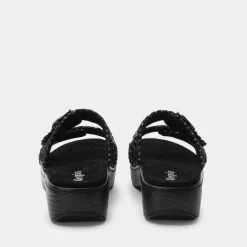 Oona Fancy Black Sandal