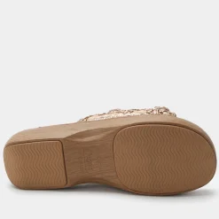 Oona Fancy Gold Sandal