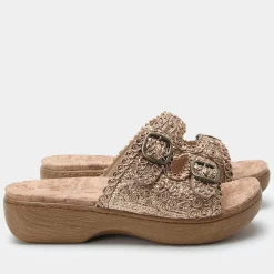 Oona Fancy Gold Sandal