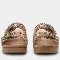 Oona Fancy Gold Sandal