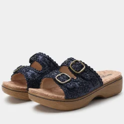 Oona Fancy Navy Sandal