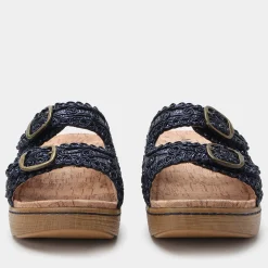 Oona Fancy Navy Sandal