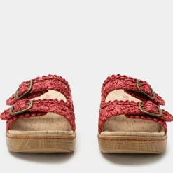 Oona Red Sandal
