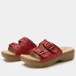 Oona Red Sandal