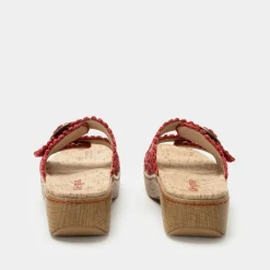 Oona Red Sandal