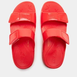 Orbyt Coral Gloss Sandal