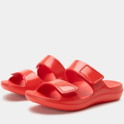 Orbyt Coral Gloss Sandal