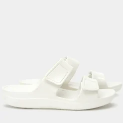 Orbyt White Gloss Sandal